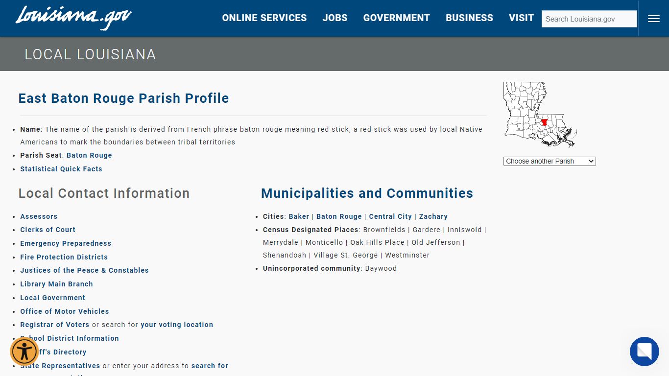 East Baton Rouge Parish - The official website of Louisiana